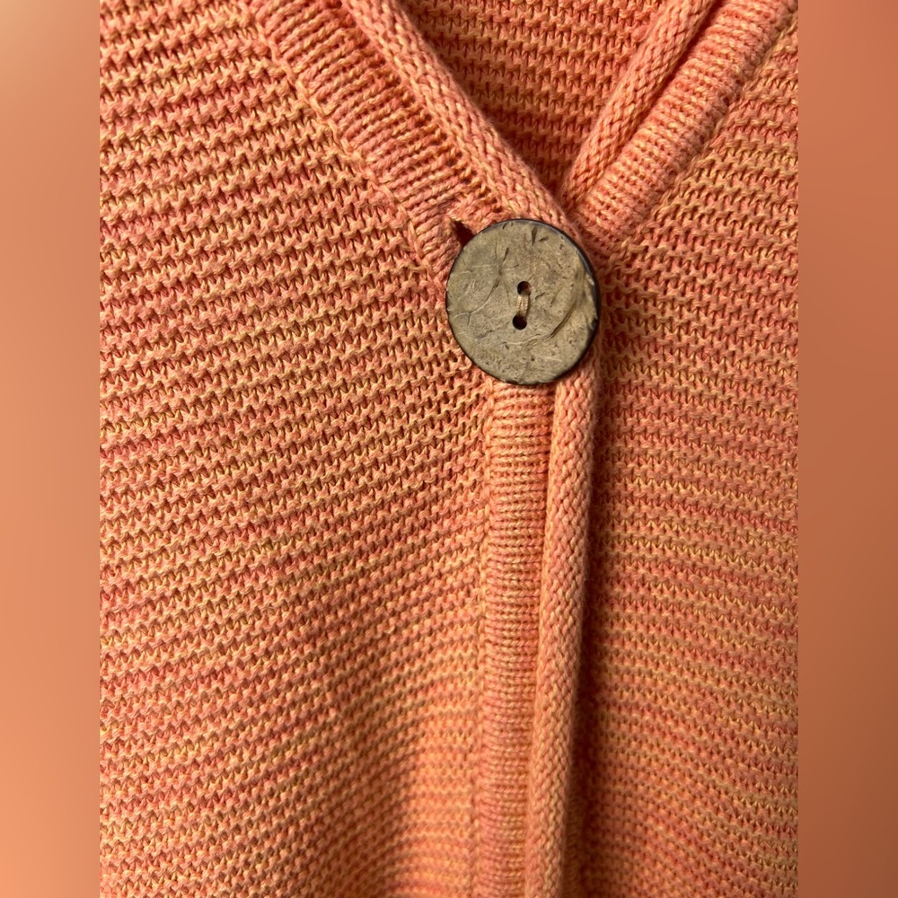 NorthStyle Orange Cotton Cardigan - Picture 3 of 9